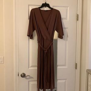 Zara Size Medium 3/4 Sleeve Dress